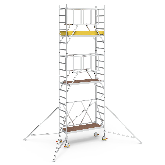 Iller Klappgerüste mit Sicherheitsaufbau 1,35x1,80m | 6,55 m AH-Beschreibung lesen