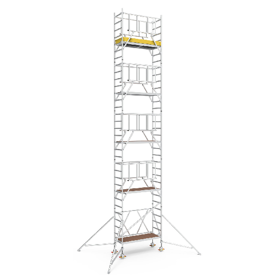 Iller Klappgerüste mit Sicherheitsaufbau 0,75x1,80m | 10,45 m AH-Beschreibung lesen