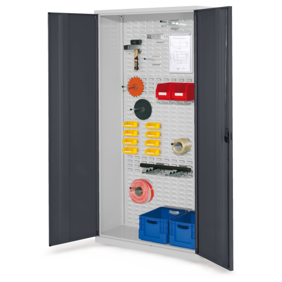 Werkstückschrank mit Vollblechtüren 1950x1000x410mm-Beschreibung lesen