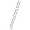 Layher TOPIC 1041 Allzweckleiter Oberleiter mit rutschhemmenden R12 14 Stufen