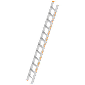 Layher TOPIC 1041 Allzweckleiter Oberleiter mit rutschhemmenden R12 14 Stufen-Beschreibung lesen