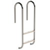 Poolleiter aus Edelstahl 780 mm 2 Stufen