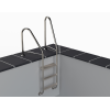 Eichenwald Poolleiter Modell 07 Marina Öffentlich Einbauhalterung Beckentiefe 1060mm 3 Stufen
