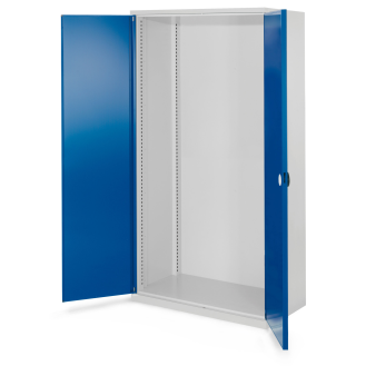Kappes Schwerlastschränke ohne Mitteltrennwand 1950x1000x600mm Modell 40 Doppelwandtüren enzianblau-Beschreibung lesen