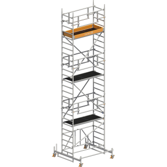 Layher Rollgerüst ZIFA P2 Safety Plus mit Doppelgeländer 7,76 AH-Beschreibung lesen