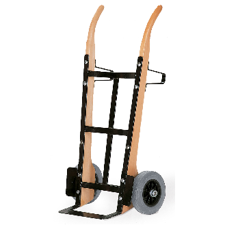 Holzsackkarre aus Buchenholz 1350 mm mit Stahlschaufel-Beschreibung lesen