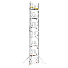 Iller Klappgerüste mit Sicherheitsaufbau 0,75x1,80m | 13,55 m AH