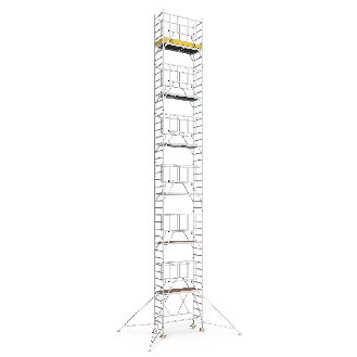 Iller Klappgerüste mit Sicherheitsaufbau 0,75x1,80m | 13,55 m AH-Beschreibung lesen