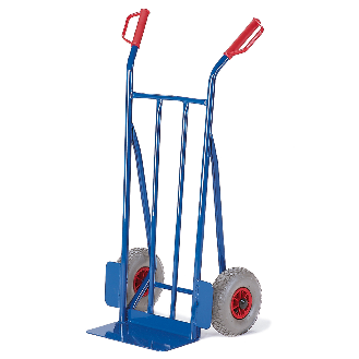 Rollcart Sackkarre -960- mit Rohrrückwand Schaufelbreite 400mm Vollgummi-Beschreibung lesen