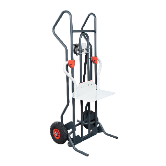 FIMM höhenverstellbare Sackkarre Tragkraft 150 kg mit 260mm Pneumatik Reifen-Beschreibung lesen