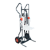 Sackkarre höhenverstellbar, Tragkraft 150 kg, 260 mm Pneumatikreifen