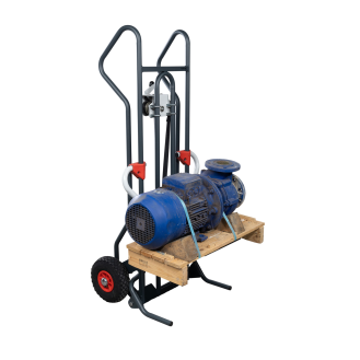 FIMM höhenverstellbare Sackkarre Tragkraft 150 kg mit 260mm Pneumatik Reifen-Beschreibung lesen