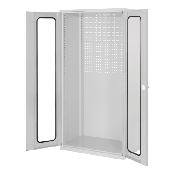 Kappes RasterPlan Schubladenschränke 1950x1000x600mm Sichtfenstertüren Modell 30 lichtgrau-Beschreibung lesen