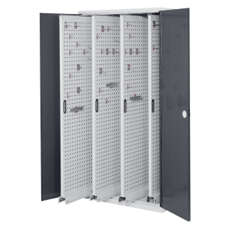 Vertikalschrank 1950x1000x600mm mit doppelwandigen Türen-Beschreibung lesen