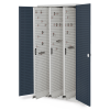 Vertikalschrank mit Lochplattentüren 1950x1000x600mm