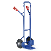Protaurus Stahlrohr Sackkarre 350kg Traglast Kugellager Luft 250x60mm