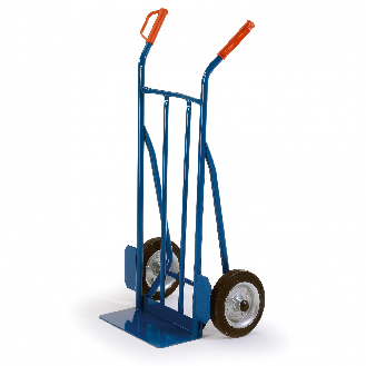Rollcart ESD-Sackkarre -960- mit 400mm Schaufelbreite und 250kg Tragkraft Vollgummi-Beschreibung lesen