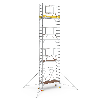 Iller Klappgerüste mit Sicherheitsaufbau 0,75x1,80m | 8,50 m AH