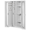 Vertikalschrank 1950x1000x600mm mit Sichtfenstertüren