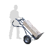 Bau Sackkarre 400 kg mit Gummi Reifen