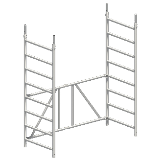 Layher Falteinheit 1,80m mit 8 Sprossen-Beschreibung lesen