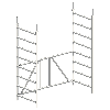 Layher Falteinheit 1,80m mit 8 Sprossen
