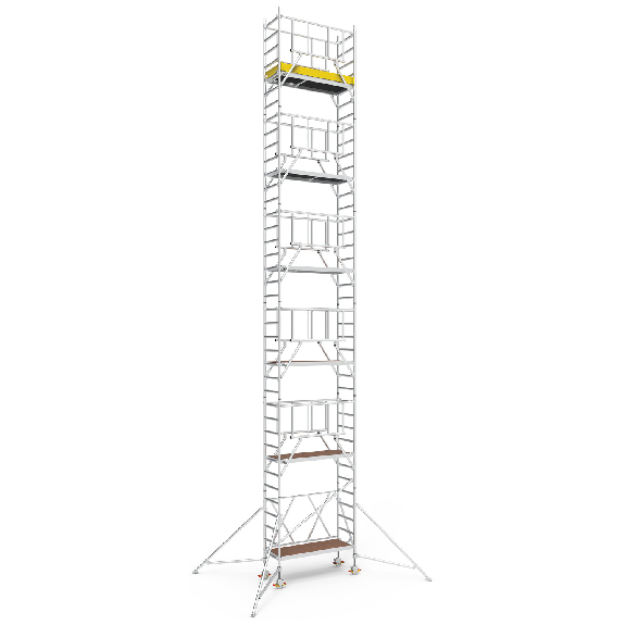 Iller Klappgerüste mit Sicherheitsaufbau 1,35x1,80m | 12,40 m AH-Beschreibung lesen