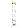 Iller Klappgerüste mit Sicherheitsaufbau 1,35x1,80m | 12,40 m AH