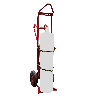 Sackkarre für Flasche mit Hubmast, Tragkraft 250 kg