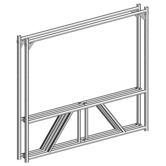Grundgerüst aus Aluminium-Beschreibung lesen