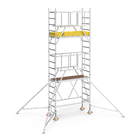 Iller Klappgerüste mit Sicherheitsaufbau 1,35x1,80m | 5,70 m AH-Beschreibung lesen