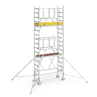 Iller Klappgerüste mit Sicherheitsaufbau 1,35x1,80m | 5,70 m AH-Beschreibung lesen