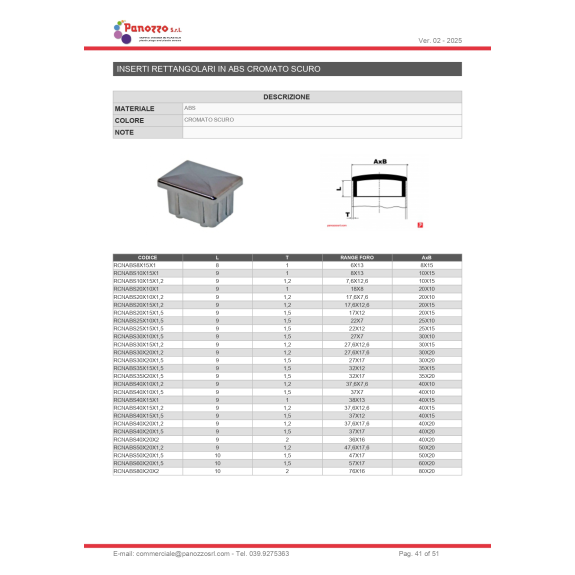 TAPPO COPRITESTA NERO 15X8-1 mm PER TUBI NERI - Il prezzo viene calcolato su multipli di 100 pz.-Leggi tutto