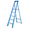 ASC Premium- Stufenstehleiter BT-5 einseitig 5 Stufen mit 3,25m Arbeitshöhe