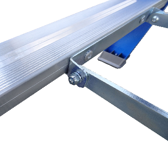 ASC Pro-Line XD-Stufenstehleiter DT-2 doppelseitig 2 Stufen mit 2,50m Arbeitshöhe-Beschreibung lesen