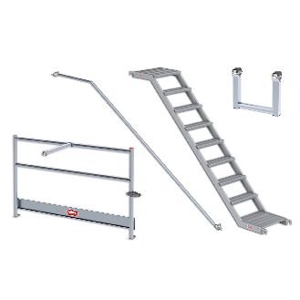 Altrex Geländer Treppengerüst für RS TOWER 5-Beschreibung lesen