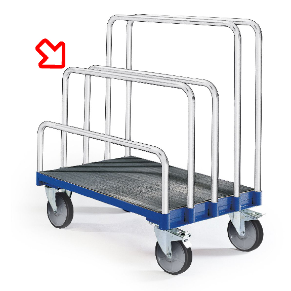 Protaurus Bügel für Basiswagen R600 Plattenwagen 600 mm hoch 1500x700mm-Beschreibung lesen