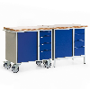 Protaurus kleine Kompakt-Werkbank 2-teiliges Komplettangebot