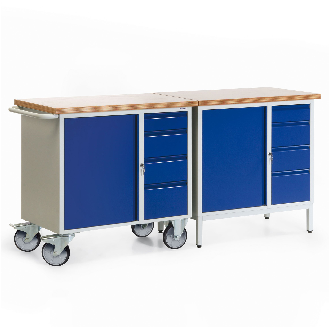 Protaurus kleine Kompakt-Werkbank 2-teiliges Komplettangebot-Beschreibung lesen