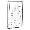 Protaurus einhängbares Längsgitter Serie F600 1000x1800mm