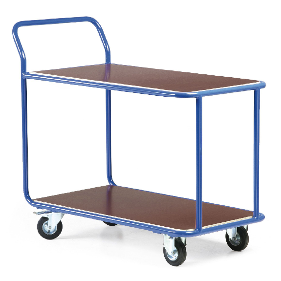 Magazinwagen mit 2 Ladeflächen 1200x600mm-Beschreibung lesen