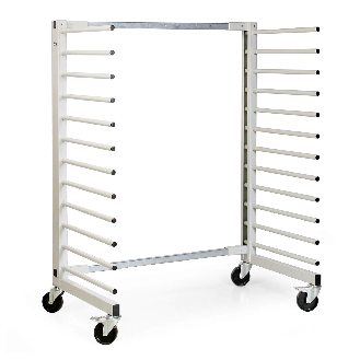 Protaurus Hordenwagen 2x12 Auflagen 400kg Traglast-Beschreibung lesen