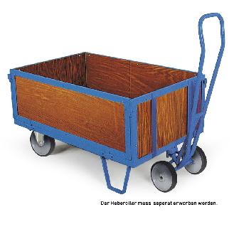 Protaurus Rollplatten für Heberoller Seitenwände 250mm hoch 500kg Tragkraft 1050x700mm-Beschreibung lesen