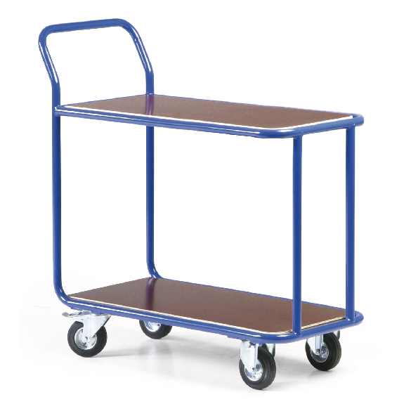 Magazinwagen mit 2 Ladeflächen 1000x600mm-Beschreibung lesen
