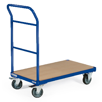 Protaurus Plattformwagen mit 1 Schiebebügel ohne Bordkante 1000x600mm-Beschreibung lesen