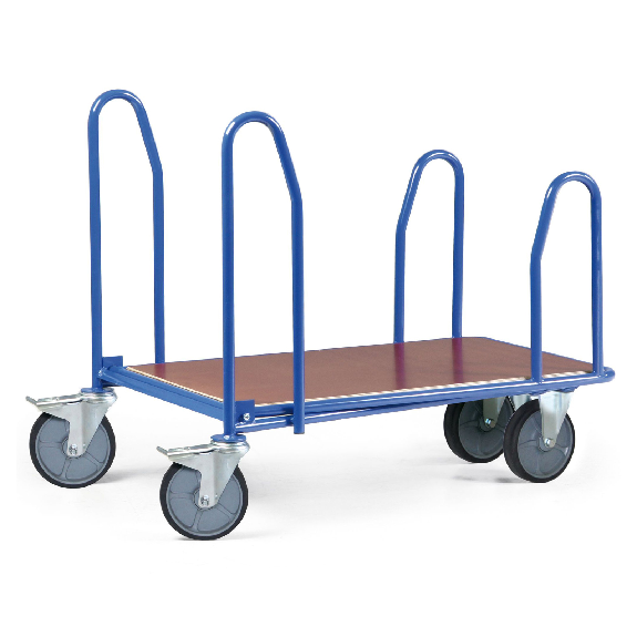 Wagen mit Ladefläche und Seitenbügel 1200x800mm-Beschreibung lesen