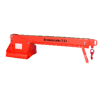 Bauer Teleskop-Lader KTH 2,5, lackiert, Feuerrot-Beschreibung lesen