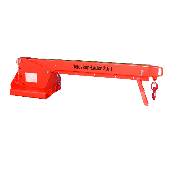 Bauer Teleskop-Lader KTH 2,5, lackiert, Feuerrot-Beschreibung lesen