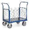 Plattformwagen mit Gitterwänden 1200x800mm
