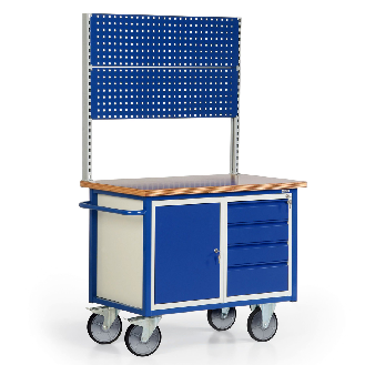 Protaurus Werkbankwagen mit 2 Lochplatten, 950mm hoch-Beschreibung lesen